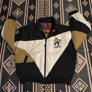 Purdue Boilermakers pro player coach/jacket, the one to get embroidered size XL
